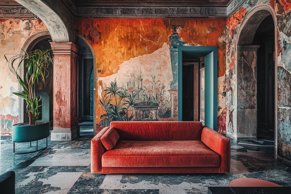 villa florentine intérieur
